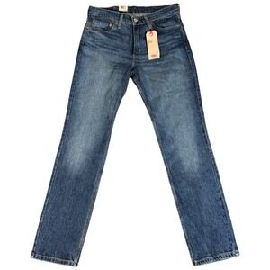 Levis 511 Slim Fit Jeans Men 32x32 Blue Denim Stretch Medium Wash Western Cowboy